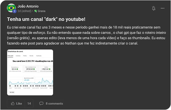 canal dark